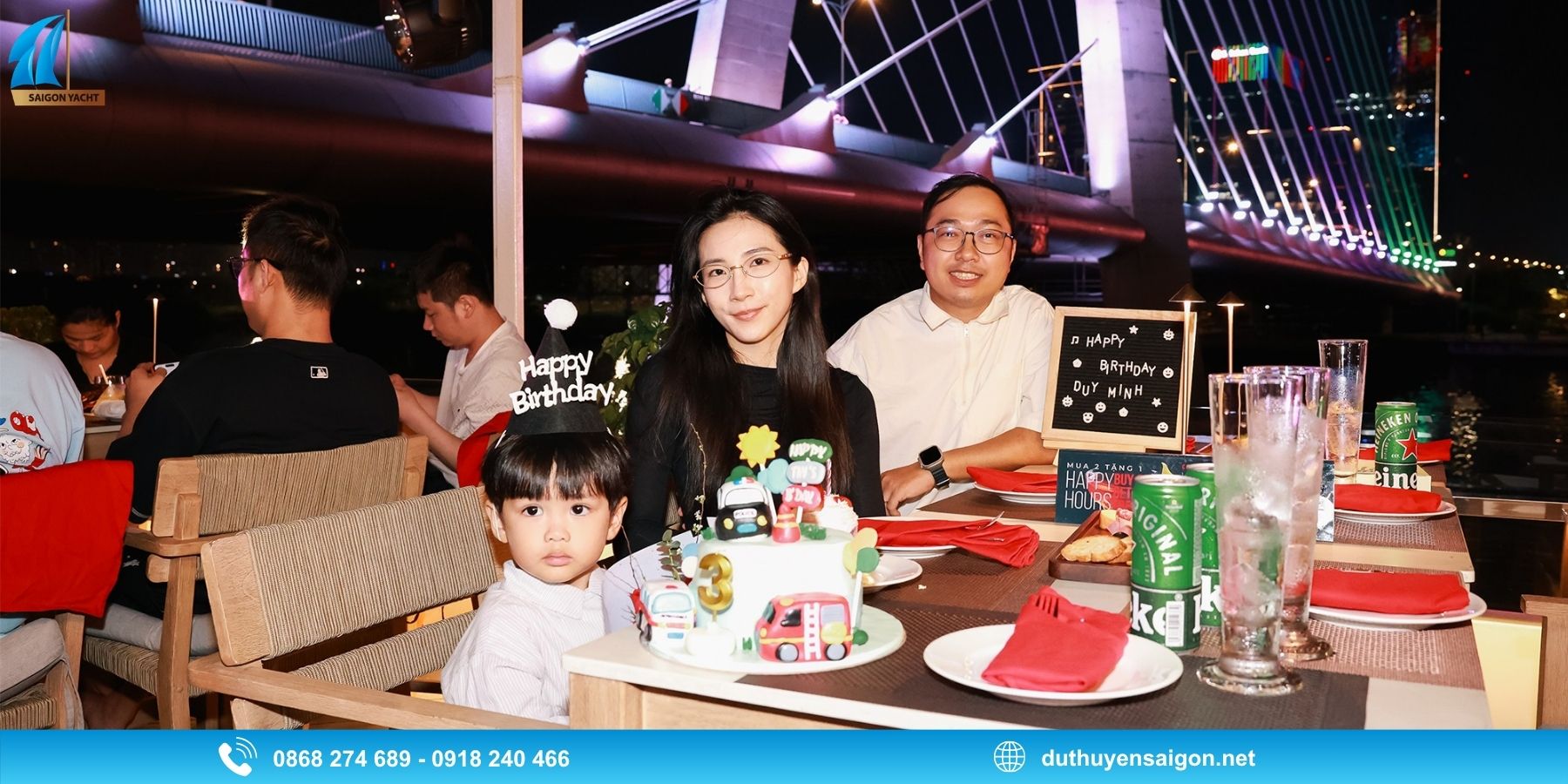 Vì sao nhiều người lựa chọn tổ chức sinh nhật trên du thuyền tại TP.HCM?