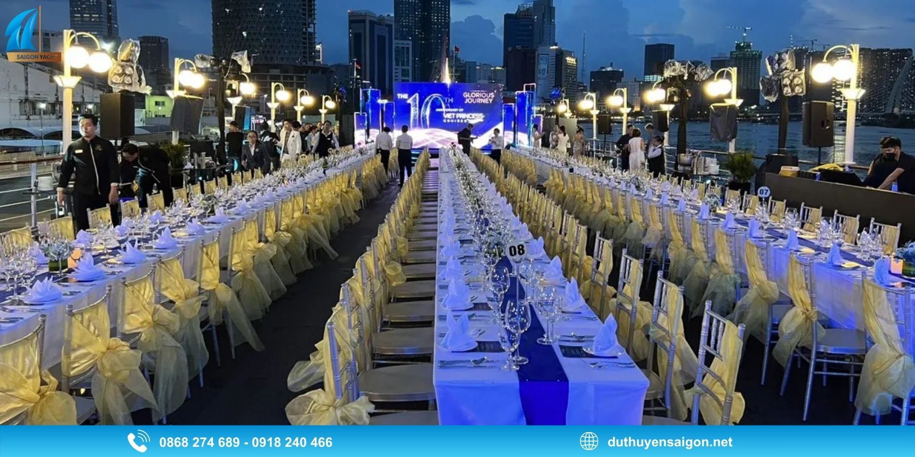 Year End Party trên Du Thuyền Bến Thành Princess