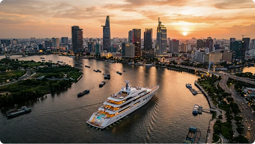 Tổ chức sự kiện trên sông